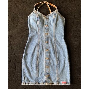Vintage 90’s Bongo Denim Mini Dress